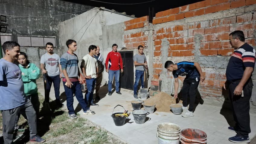 Profesionales trabajando